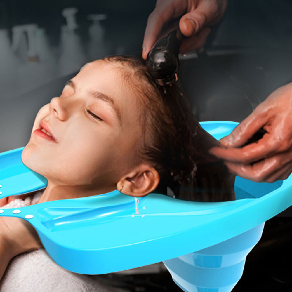 Portable Hair Basin Hairdressing Backwash Washing Sink Salon Shampoo Tray ET