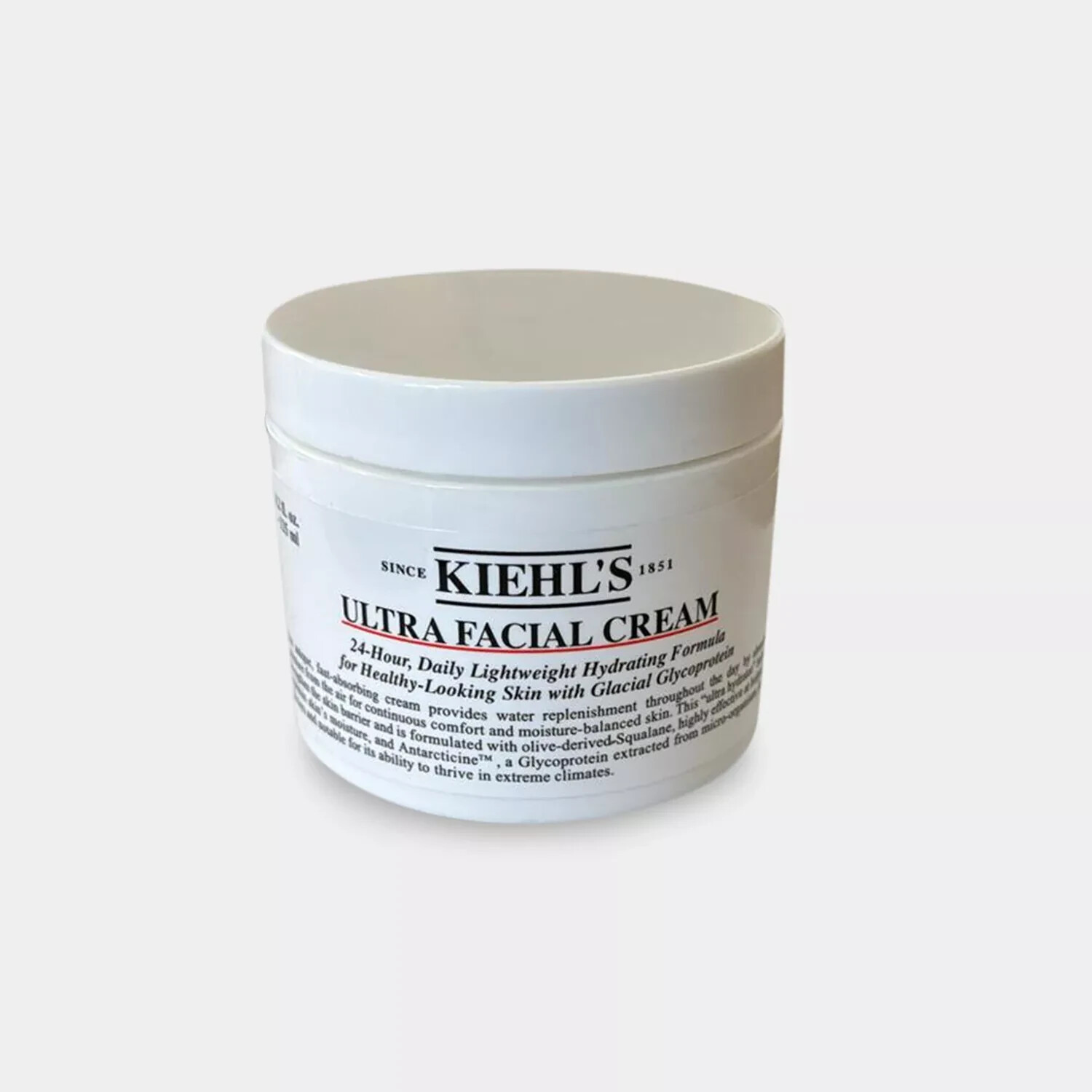 Kiehl’s Ultra Facial Cream – 4.2oz /125 ml -Hydrating 100%
