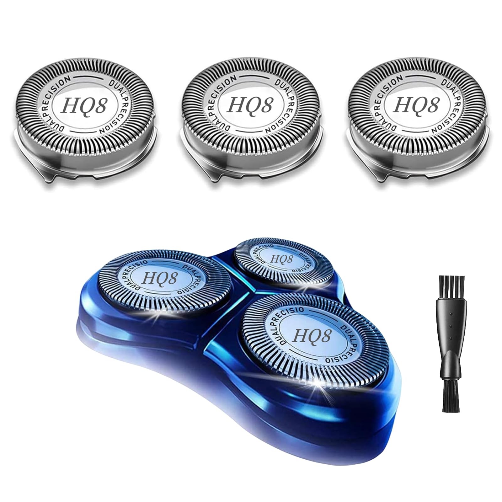 Replacement Heads HQ8 Blades HQ8 Philips Norelco Aquatec Shavers PT720
