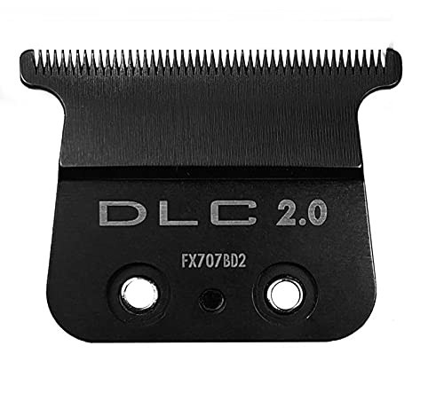 BaByliss PRO FX707BD2 Replacement DLC 2.0 T-Blade Deep Tooth Trimmer Blade 2.0MM
