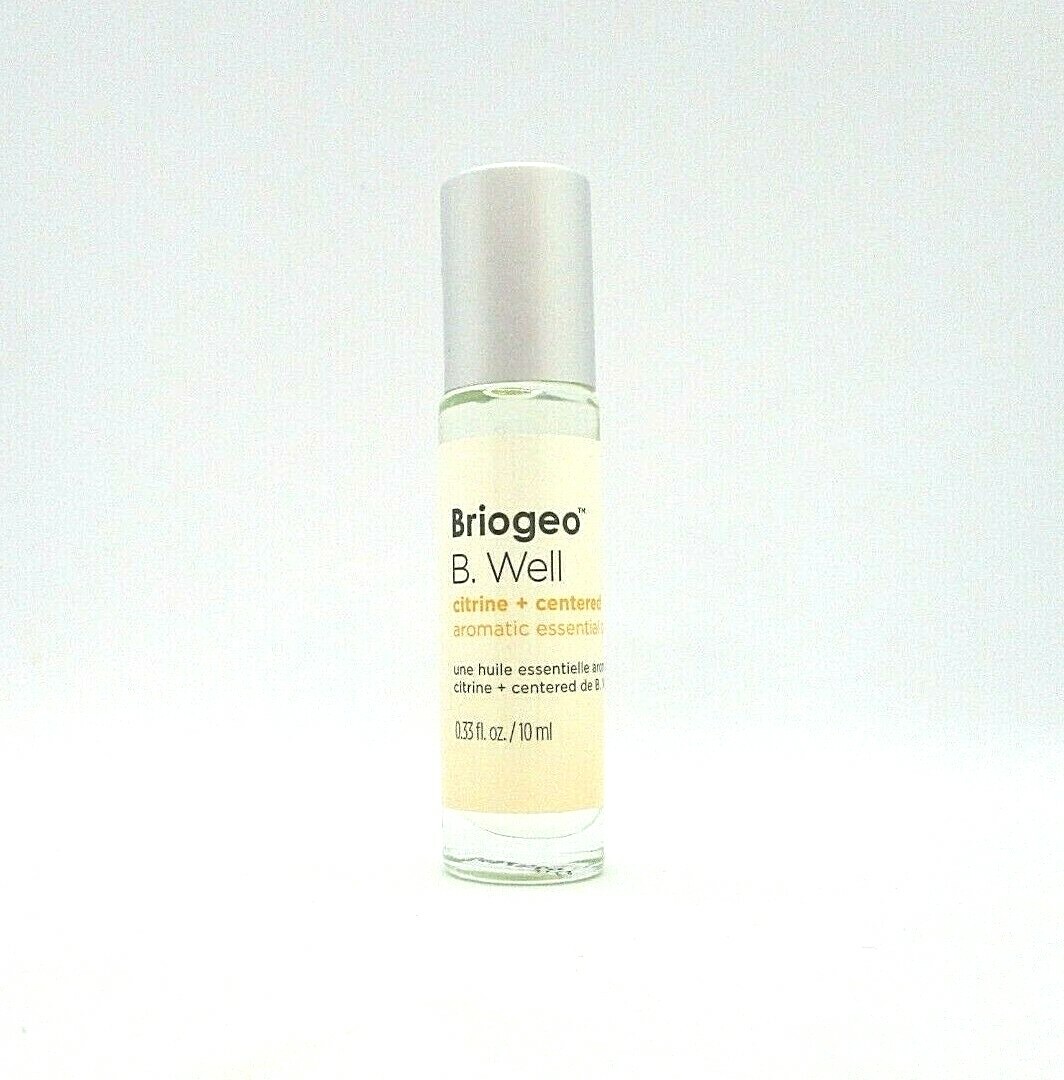 Briogeo B. well Citrine + Centered Aromatic Essential Oil Roll On 0.33 oz