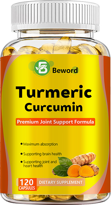 Turmeric Curcumin Highest Potency 95% 1950mg with BioPerine Black Pepper Extract