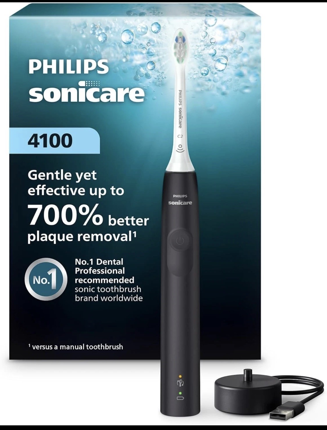 4100 Series Electric Toothbrush – Sonic Toothbrush with Advanced Sonic Techno…