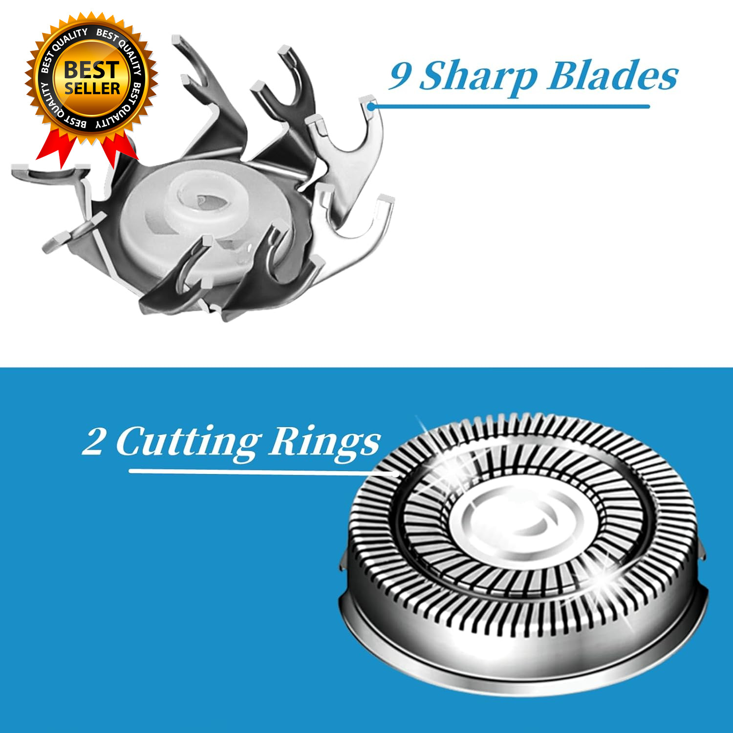Shaver Head Replacement Blade for Skull Shaver Pitbull Gold Silver Platinum PRO