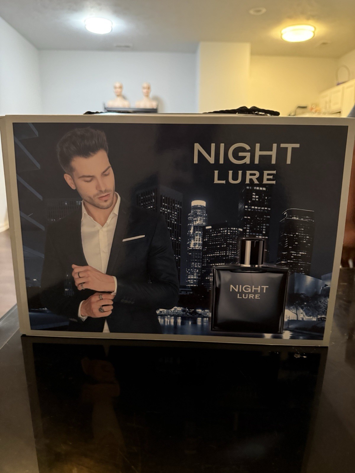 Night Lure Night Lure for Men Fragrance Gift Set Spray Regular Size 3.4 fl oz
