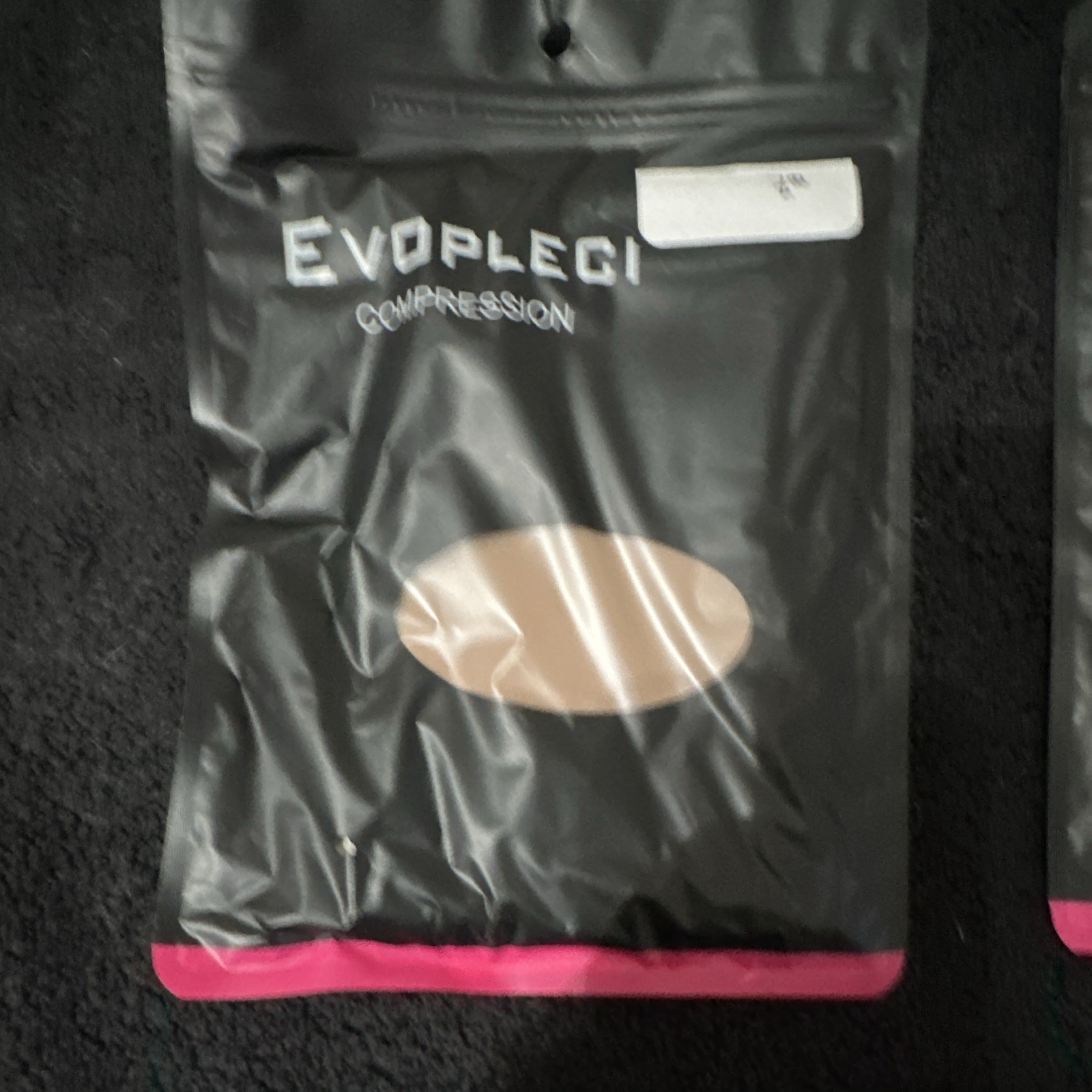 EVOPLECI Black Compression Socks/Hose Machine Washable Size M