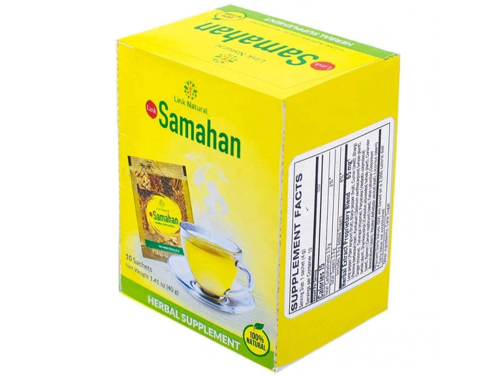 Link Samahan Herbal Tea Sachets Natural Ayurvedic Immunity Drink For Cold Relief