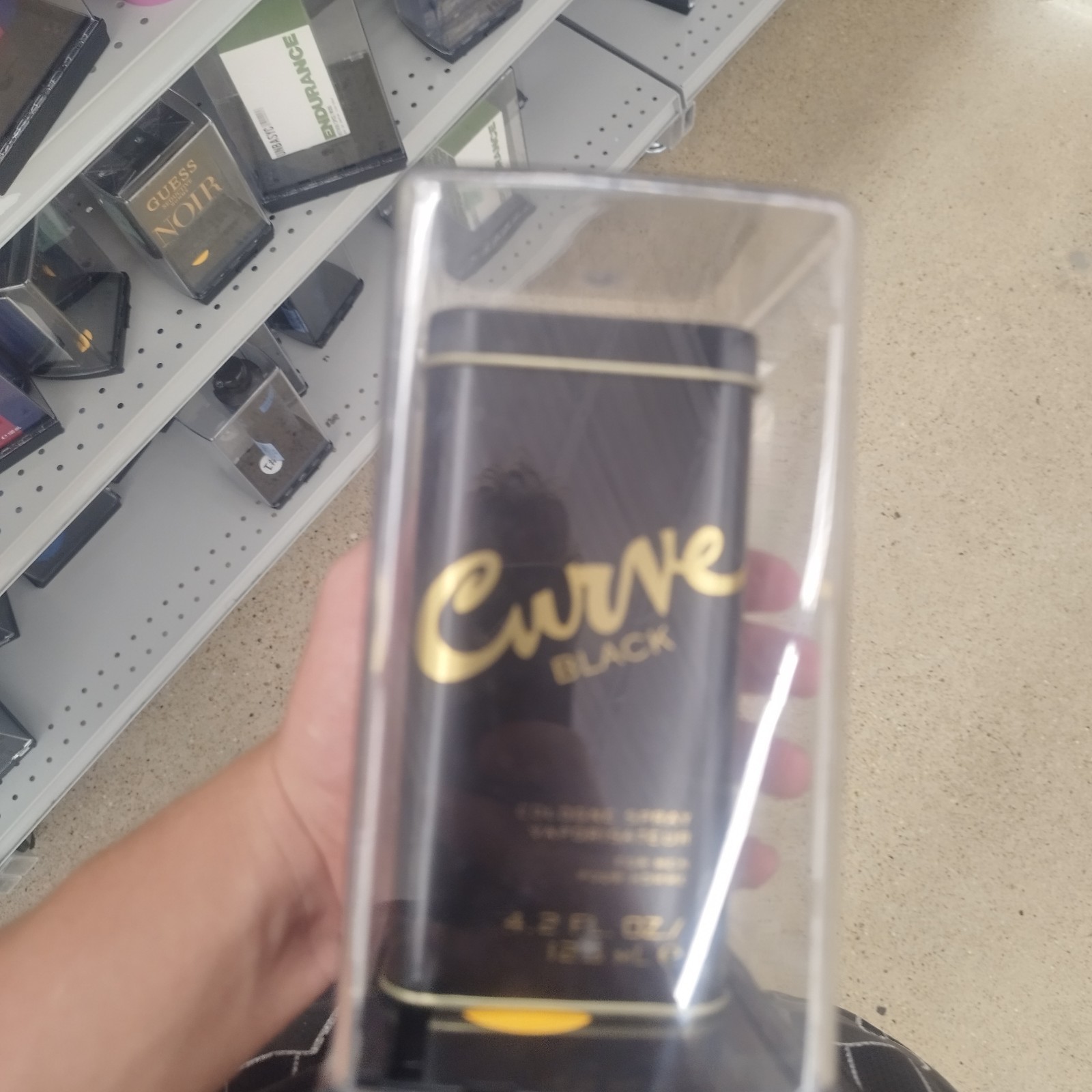 Curve Black Eau de Toilette Spray, Regular Size 4.2 fl oz Discontinued