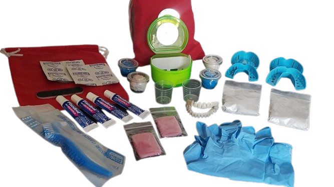 DIY DENTURE KIT Custom Dentures made at home FREE Priority Ship FULL PARTIAL