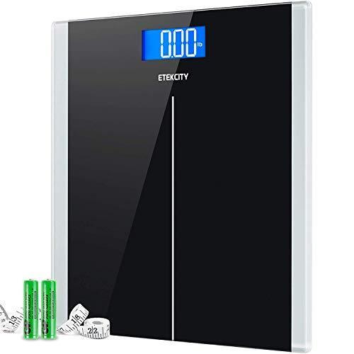 Etekcity Digital Body Weight Bathroom Scale with Step-On Technology, 400 Lb,