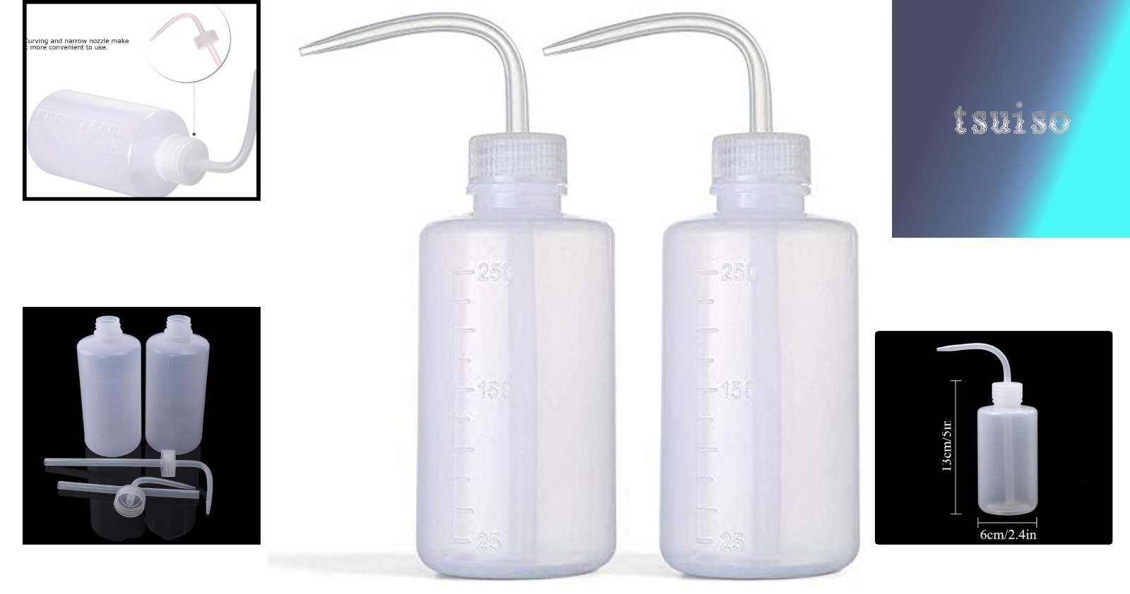 Eco-Friendly 250ml Squeeze Bottles for Accurate Plant Care & Lab Applications