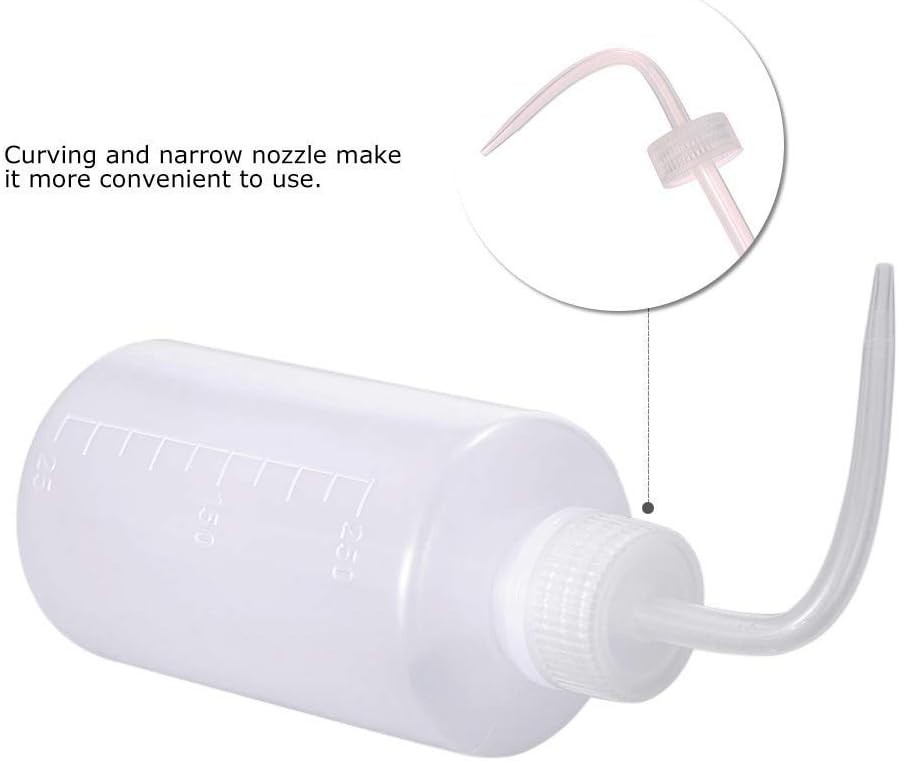 Eco-Friendly 250ml Squeeze Bottles for Accurate Plant Care & Lab Applications