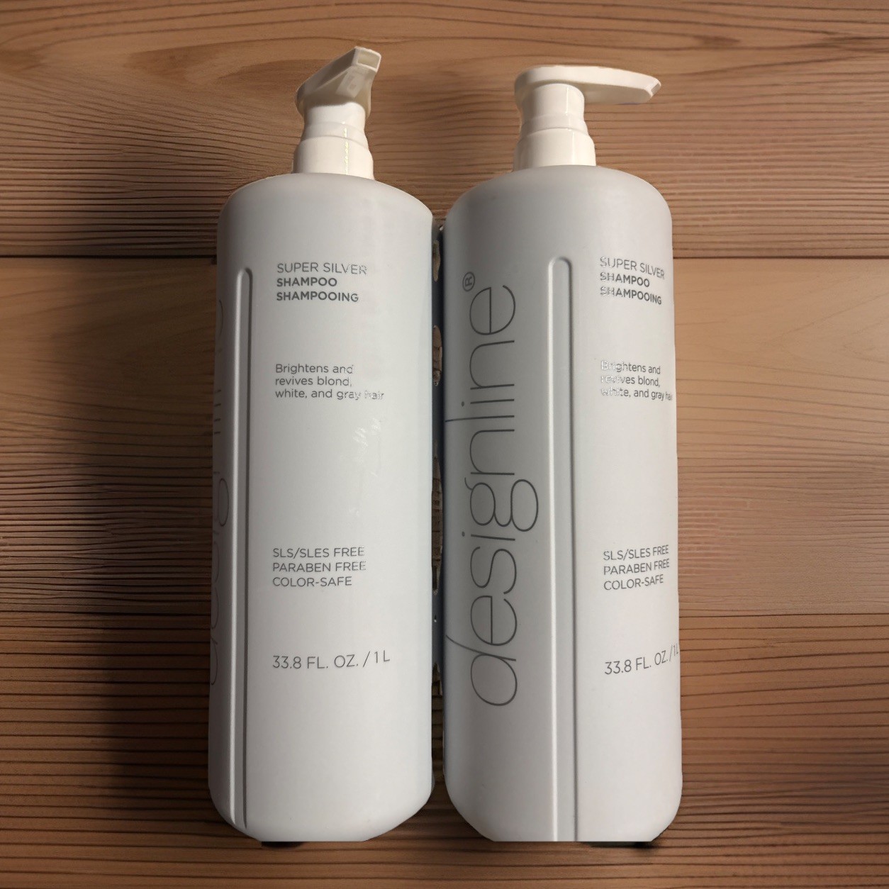 DESIGNLINE Super Silver Shampoo Lot Of 2 Both Shampoo