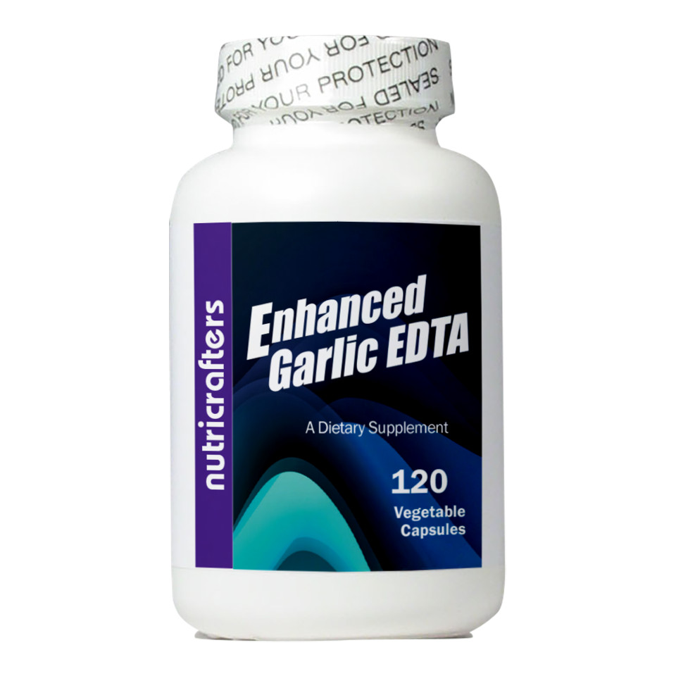 Enhanced Garlic EDTA 120 Capsules 