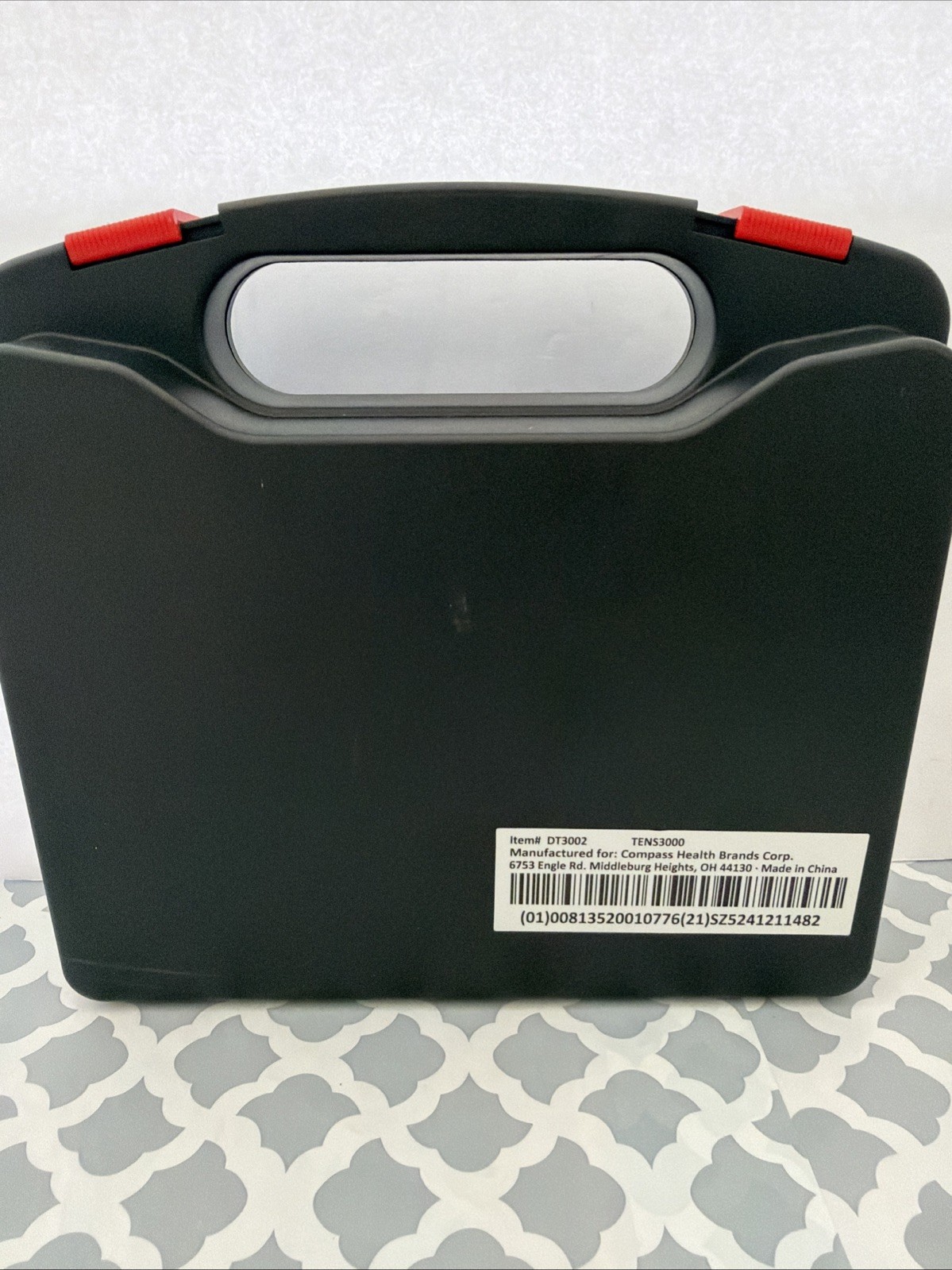 TENS 3000 ANALOG UNIT with ELECTRODES PADS COMPLETE WITH CASE 50422358