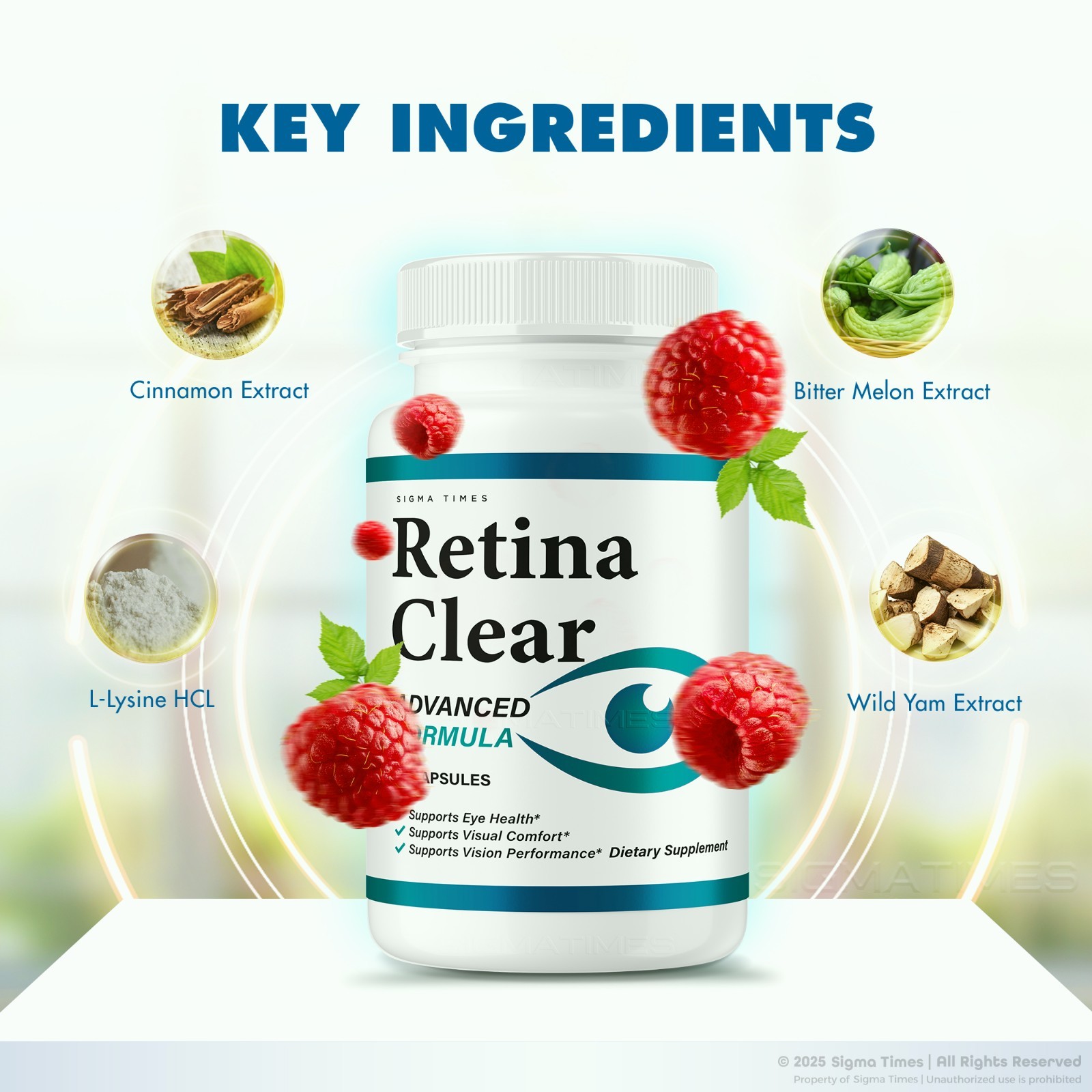 (5 Pack) Retina Clear – Retina Clear Capsules for Eyes