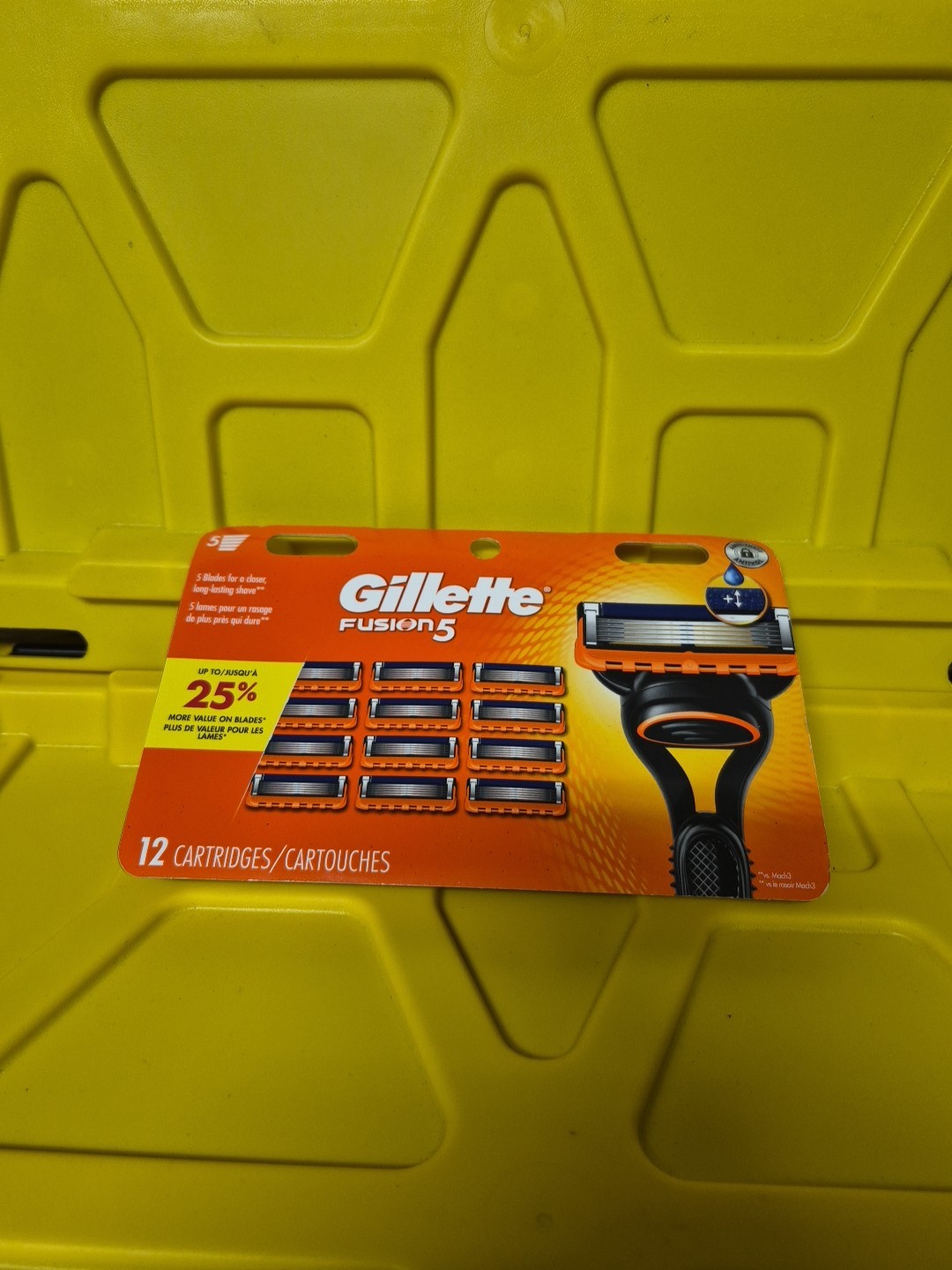 Genuine Gillette Fusion 5 Razor Blades 12 Cartridges – Sealed