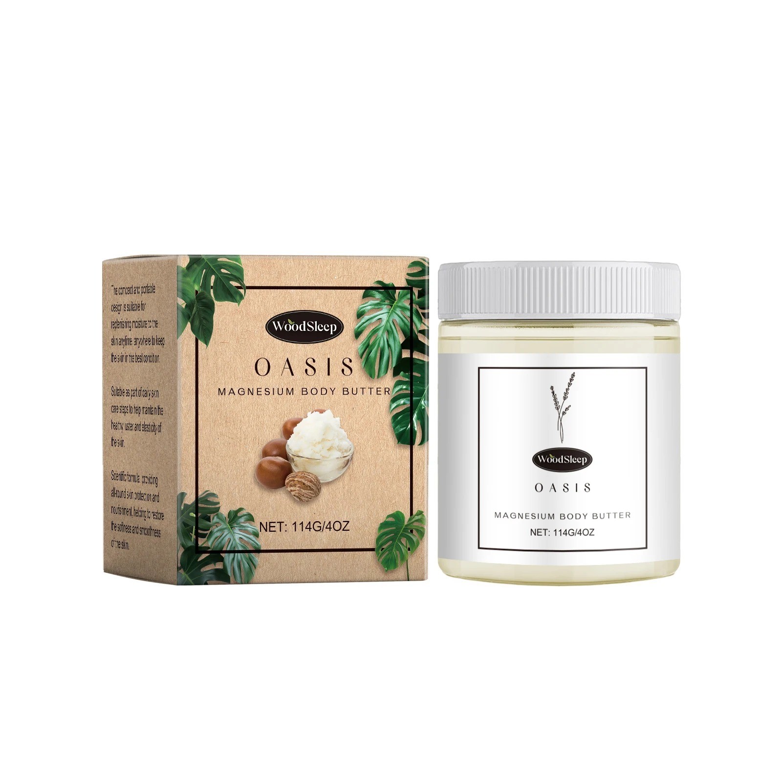Mama-Bear Oasis Neuropathy Cream, Magnesium Full Body Butter Cream 4OZ New US🔥