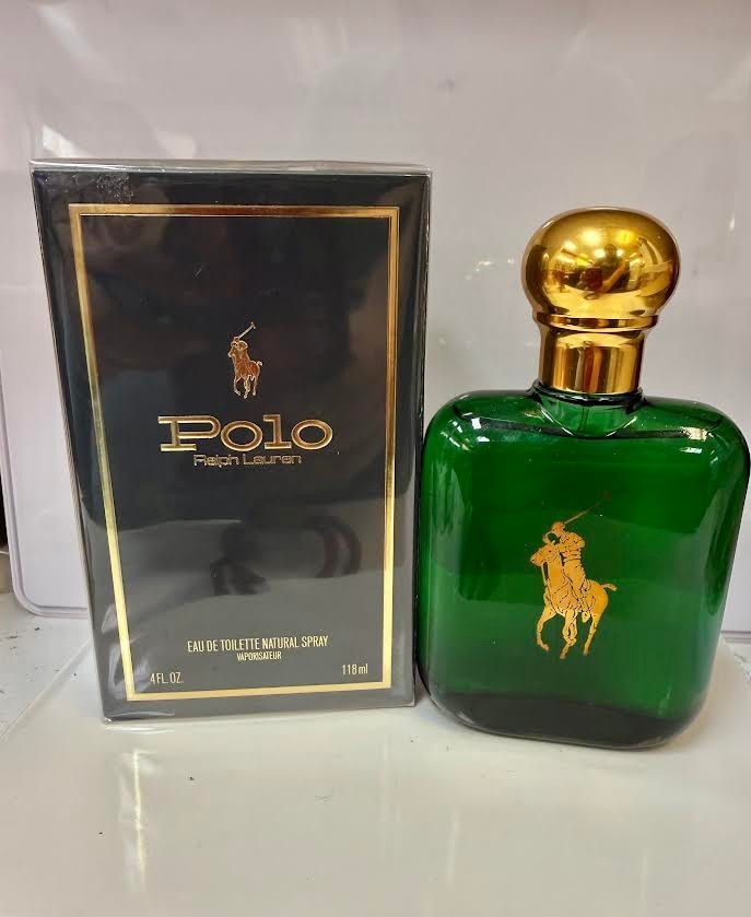 Polo Green by Ralph Lauren Eau de Toilette Spray for Men 4oz New Sealed Box
