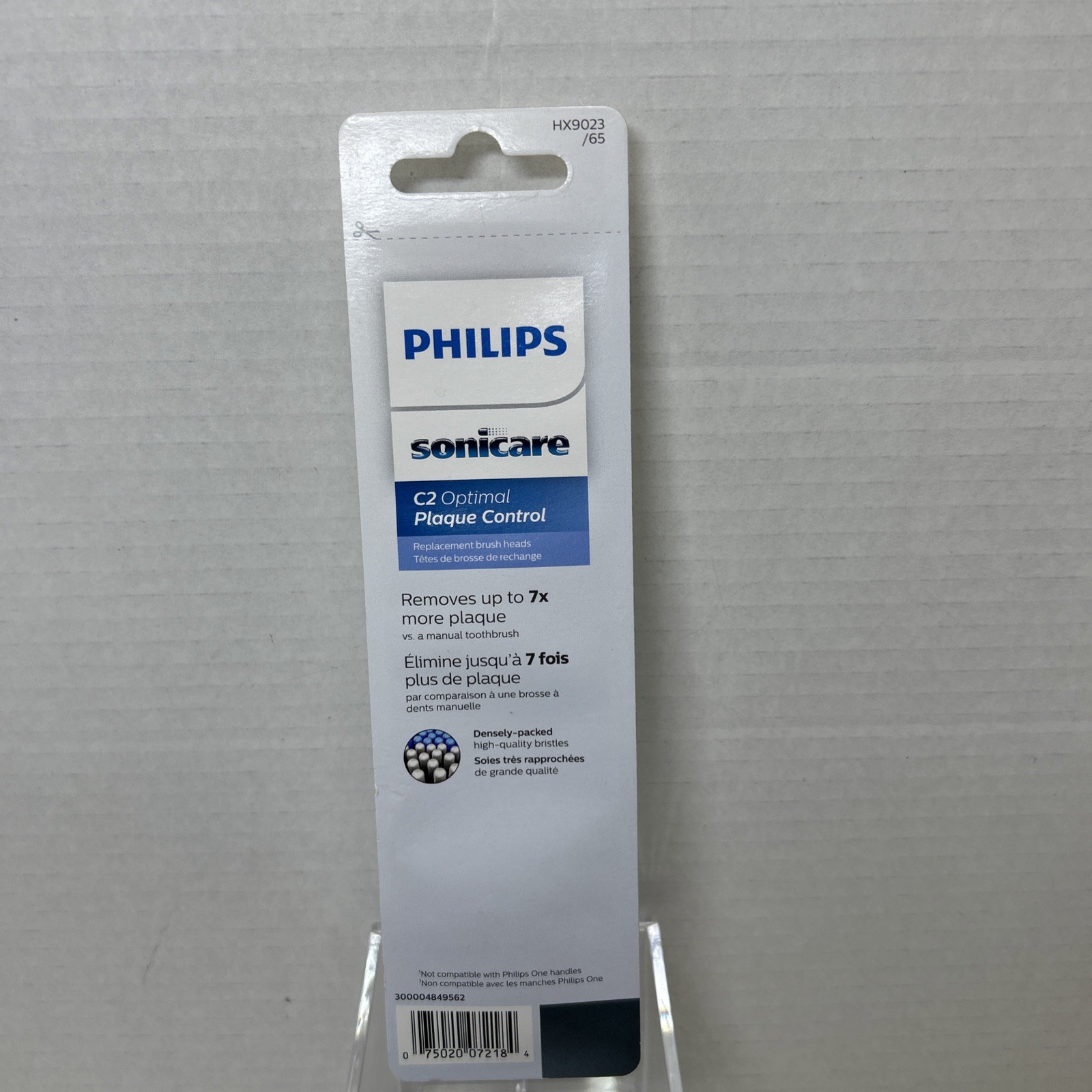 Philips Sonicare C2 Optimal Plaque Control Replacement Brush Heads 3pk HX9023/65