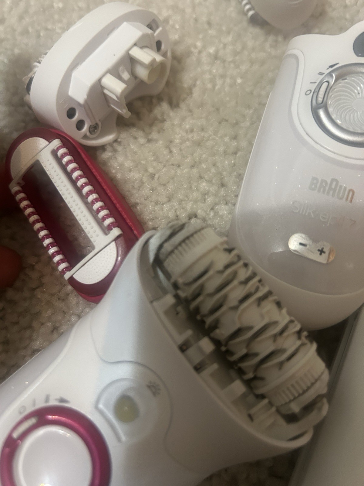 Braun Silk-Epil – bundle models 7 & 9 Cordless Epilator w/ Light, 2 Settings