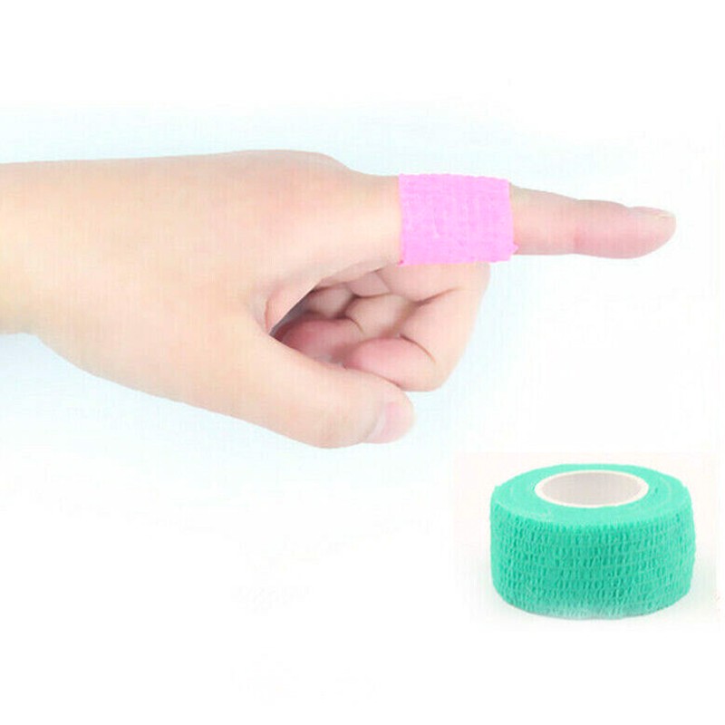 6/12Pack Athletic Wrap Tape Medical Self Adhesive Bandage Rolls Gauze 5 Yards US