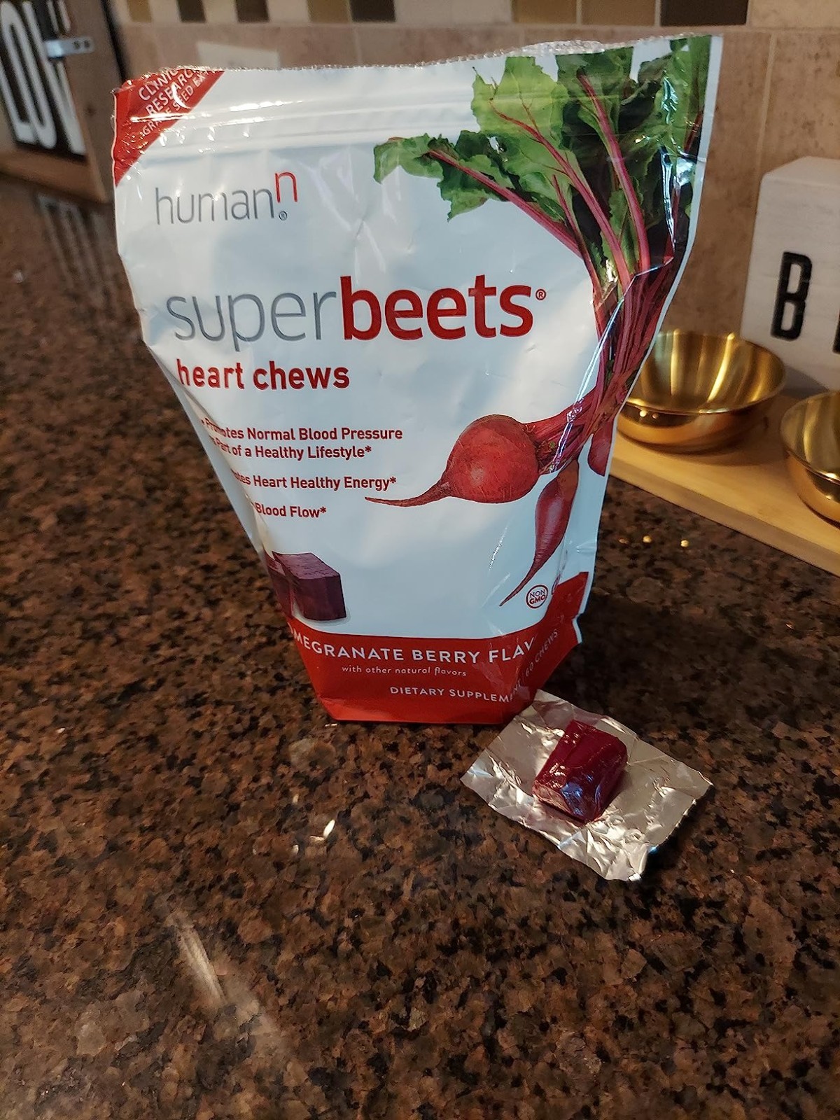 3 Pack Super Beets Beetroot & Grape Seed Chewables