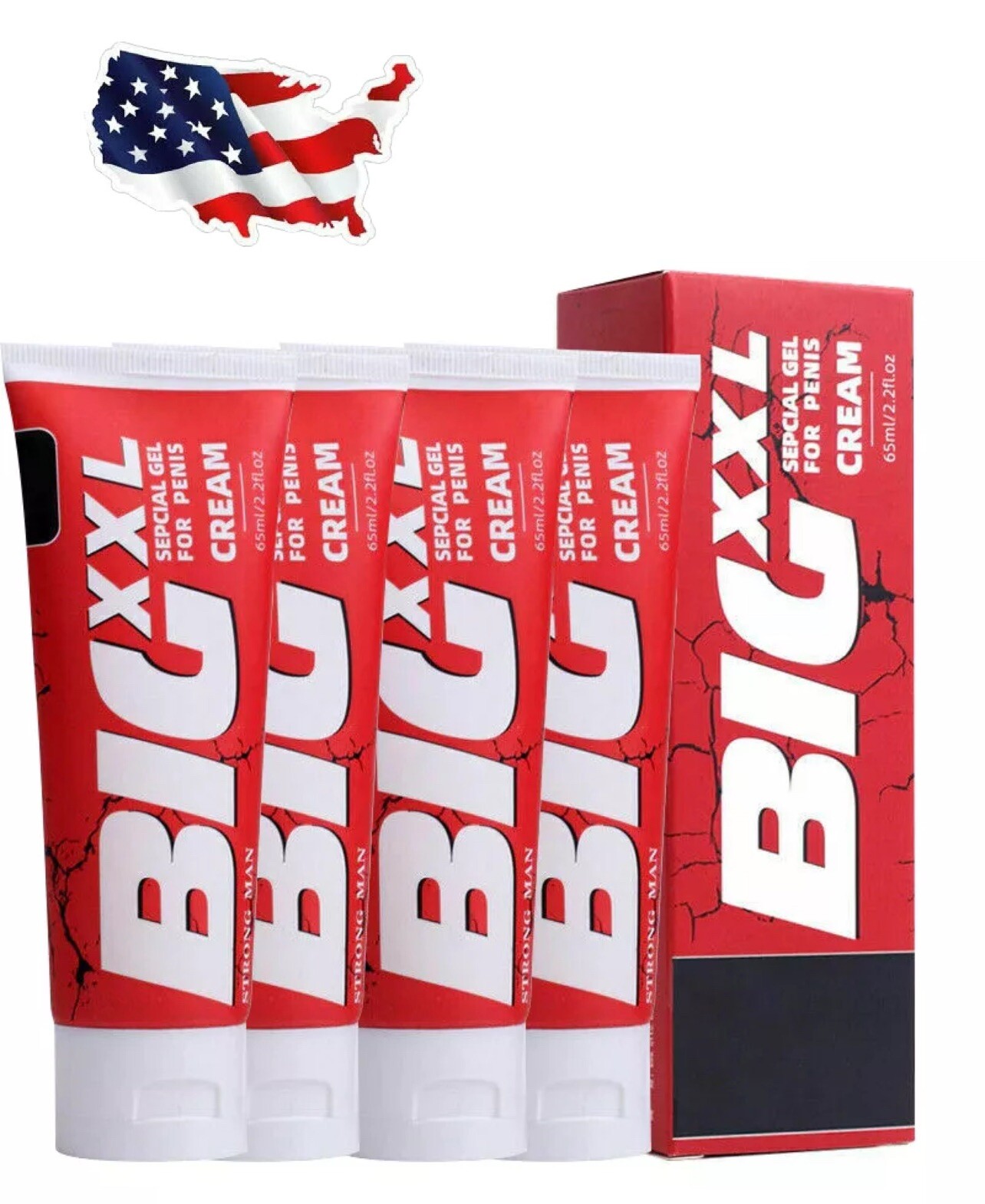 4 pcs Male Natural Enlarger Cream Big Thick Growth