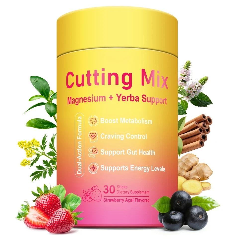 LeeFar Cutting Drink Mix – Berberine, Chromium, FOS, Yerba Mate