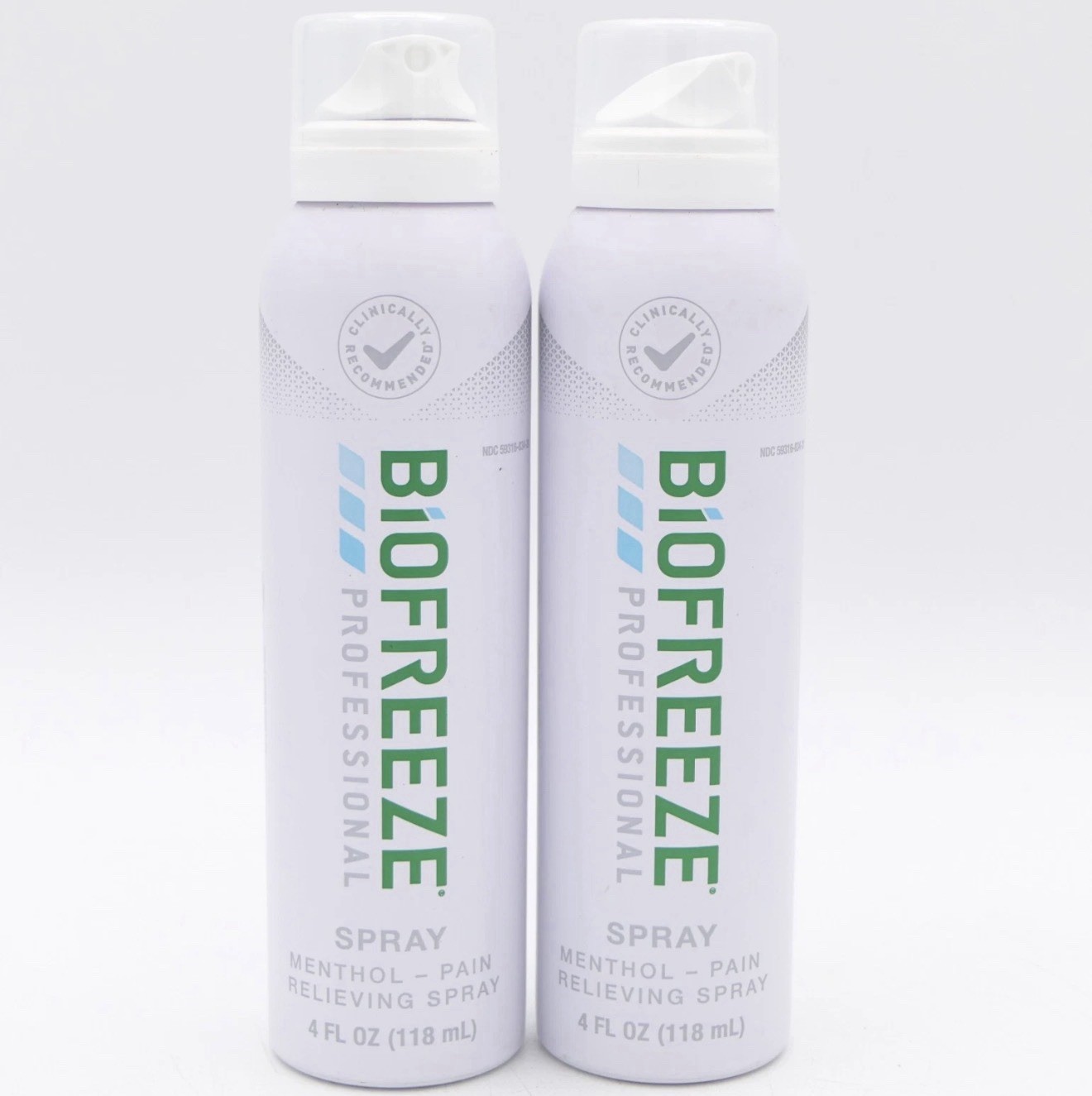 Biofreeze Professional Pain Relief 360 Degree 4oz Spray, 2 packs