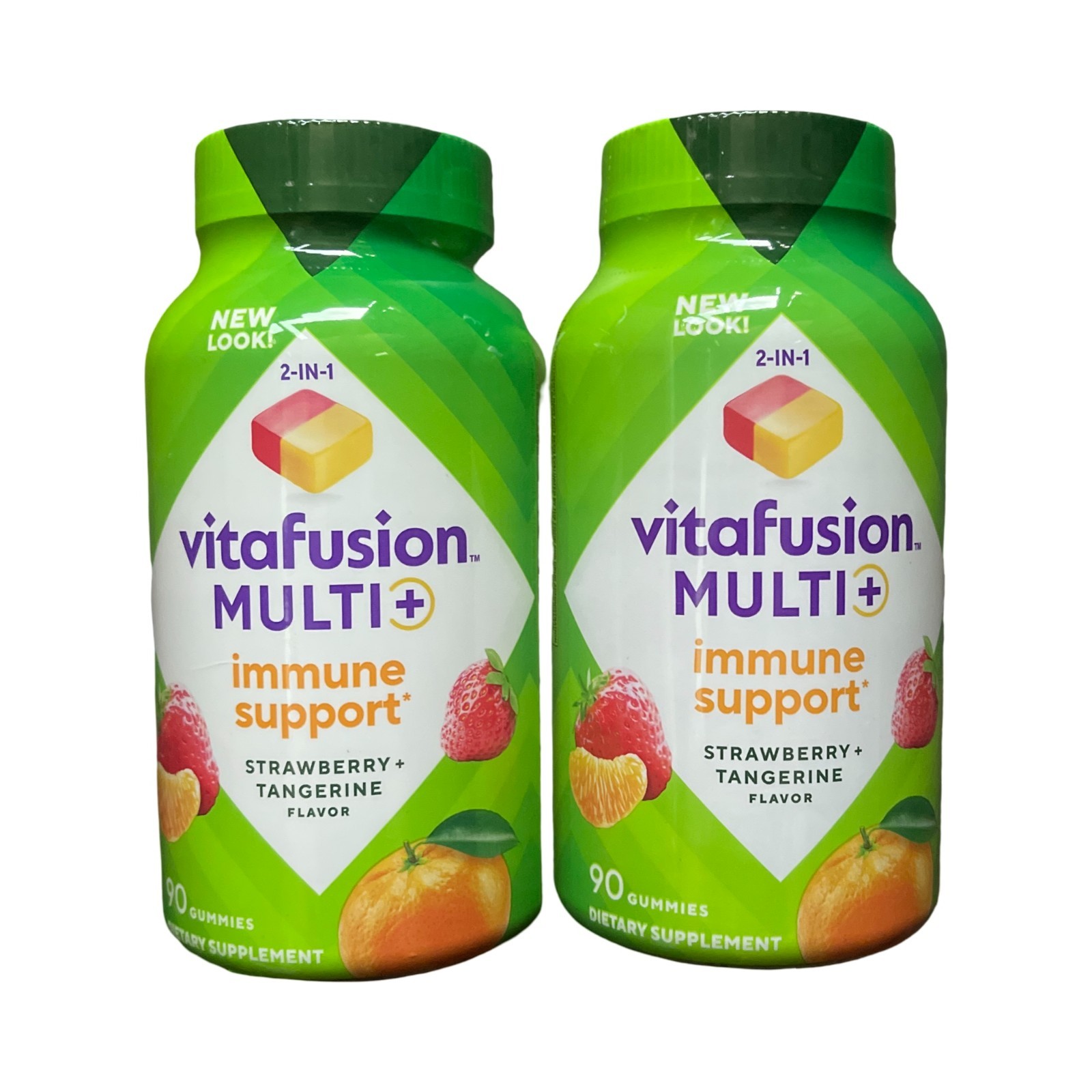Vitafusion Multi+ Immune Support Gummies 90ct.- 2 Pack, Exp: 02/26
