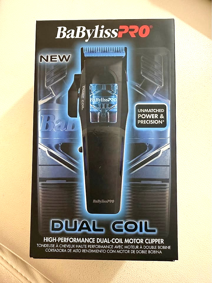 BaByliss PRO Dual Coil Motor Clipper Black / Blue – FX95C