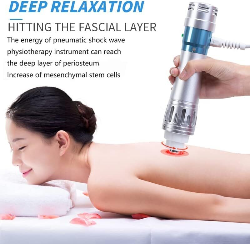 Focused Shock Wave Therapy Machine ED Full Body Muscle Relief & Bone Strength US