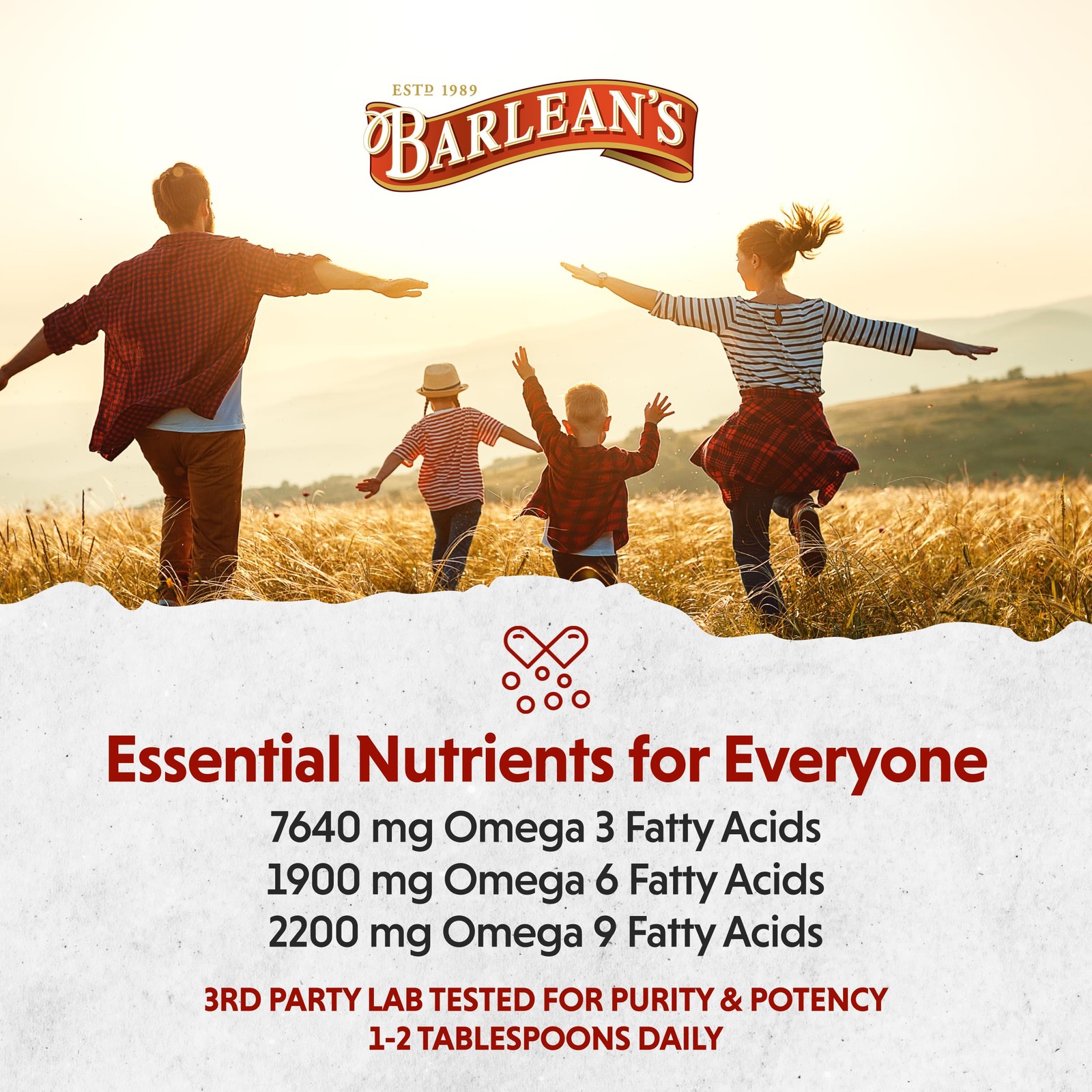 Barlean’s Organic Flaxseed Oil Liquid from 16 Fl Oz (Pack of 1), Default