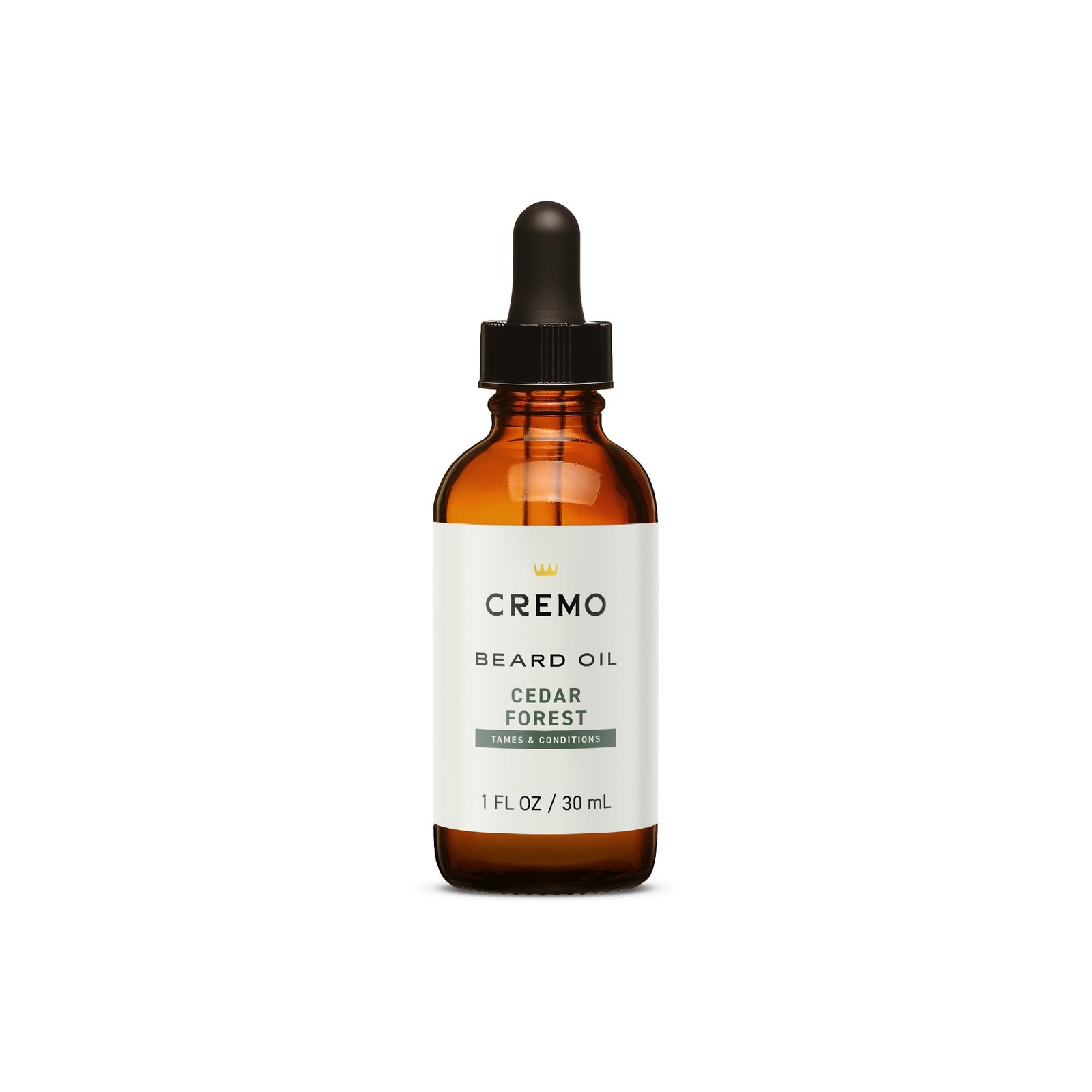 Cremo Beard Oil, Revitalizing Cedar 1 Fl Oz (Pack of 1), does not apply