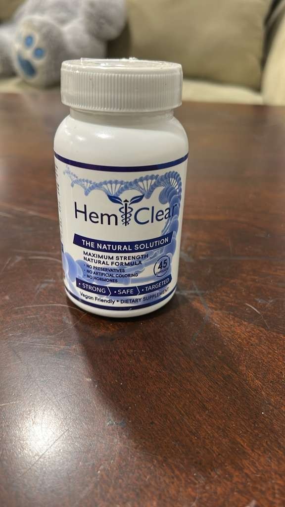 Hem Clear for Hemorrhoid Relief (HemClear) 45 Capsules Exp 2028 Free Shipping