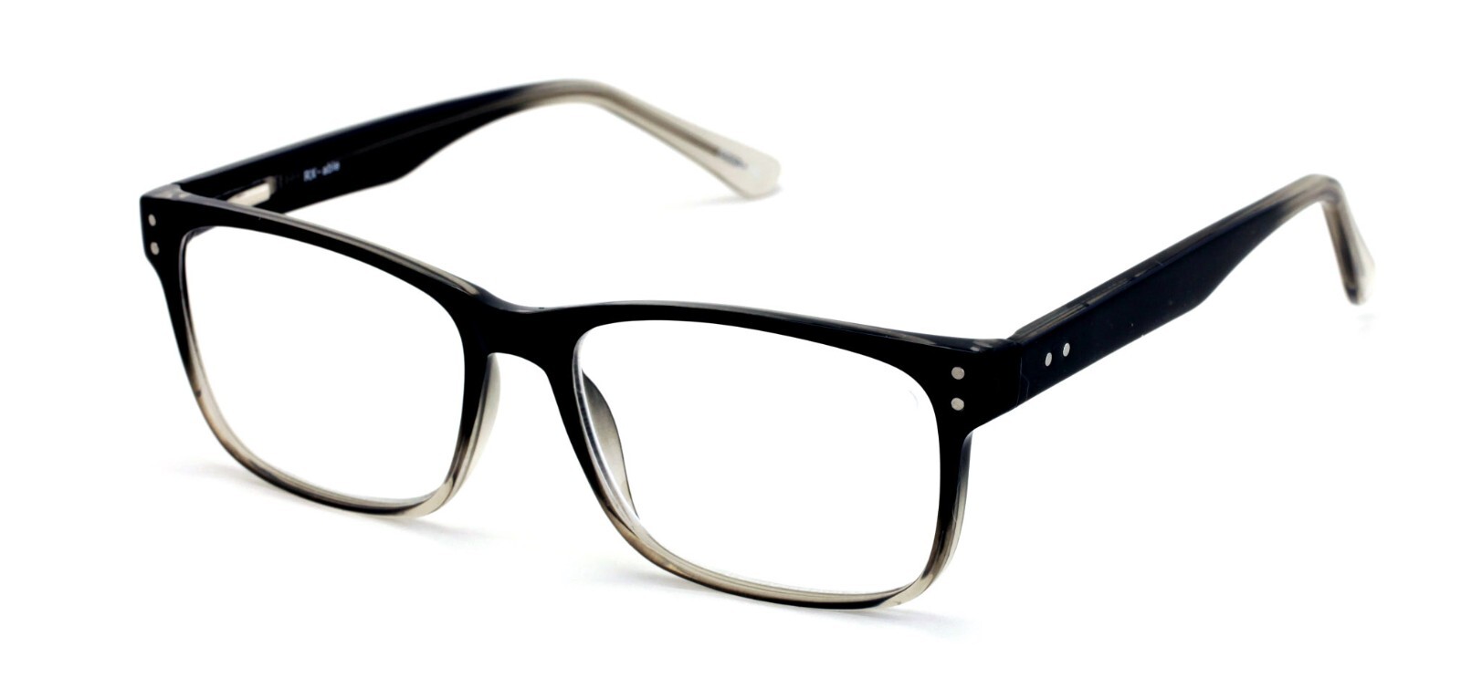 Large Men Premium Rectangular Reading Glasses Optical Frame Reader Spring Hinge
