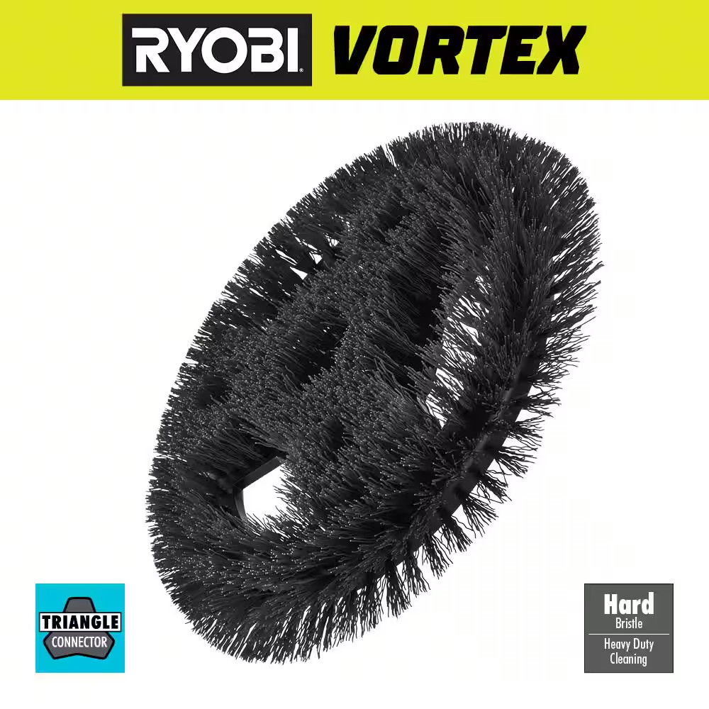 11 In. VORTEX Hard Bristle Brush