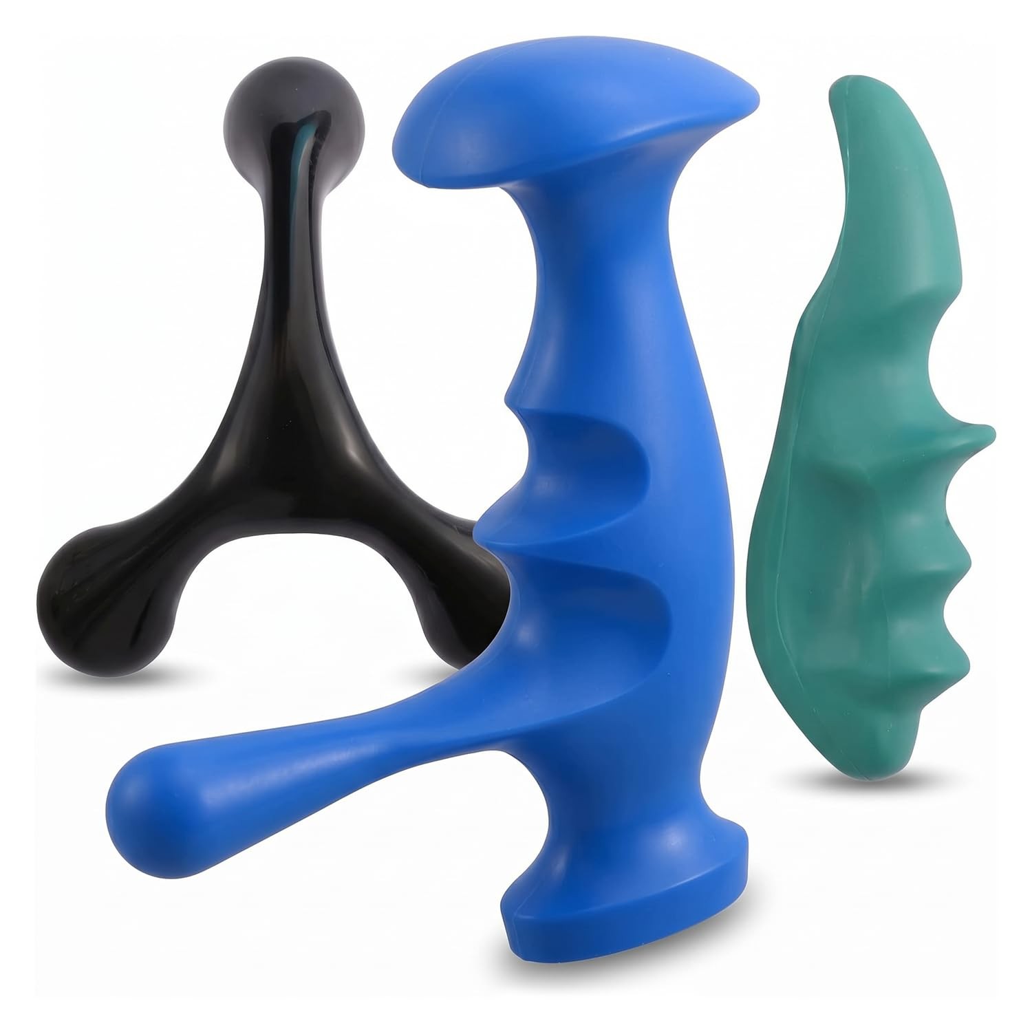 3pc Trigger Point Massage Tool Set Deep Tissue Thumb Saver Full Body Massager