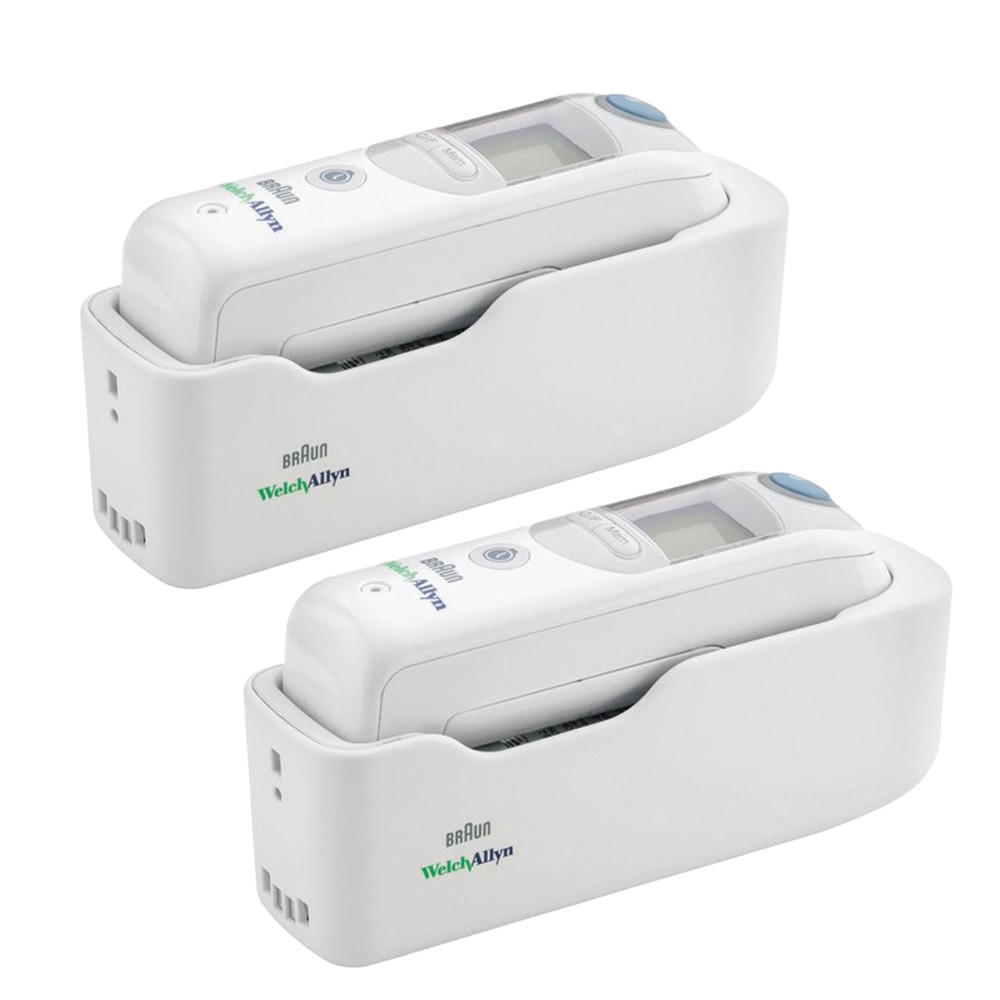 Braun Thermoscan Pro 6000 Ear Thermometer Welch Allyn PACK OF 2
