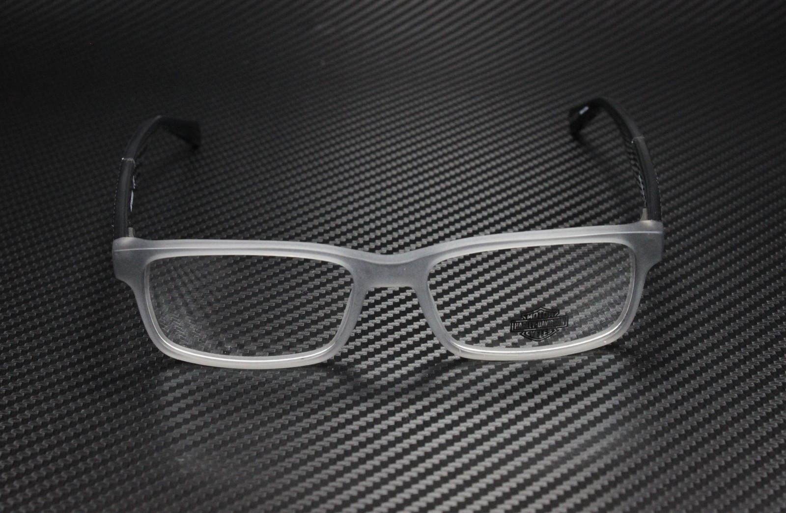 Harley-Davidson HD0774 020 Grey Clear Lens Plastic 54 mm Men’s Eyeglasses