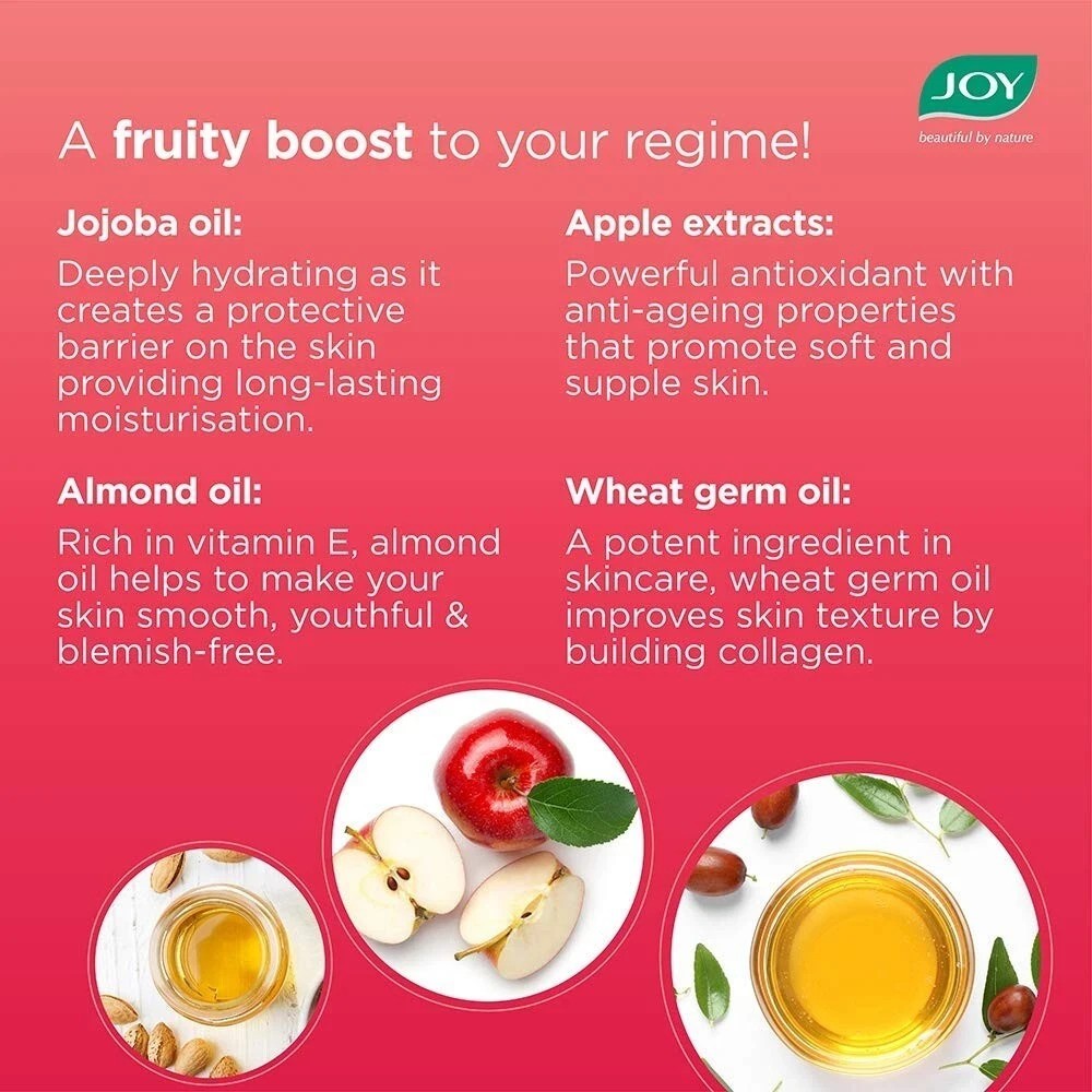Joy Skin Fruits Fruit Moisturizing Cream With Jojoba and Almond Oil