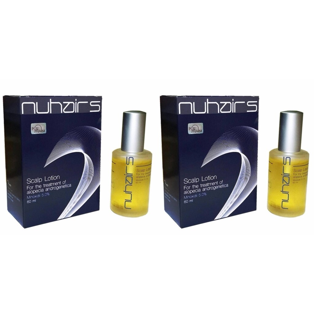 2x Nuhair 5% Hair Lotion Help to Speed Up Hair Reduce Hair Loss Hair Regrowth