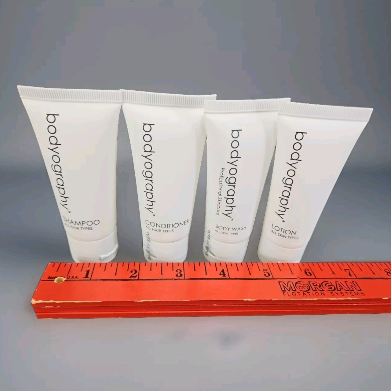 Bodyography Vegan Shampoo Conditioner Body Wash Lotion Luxury Hotel Travel Size