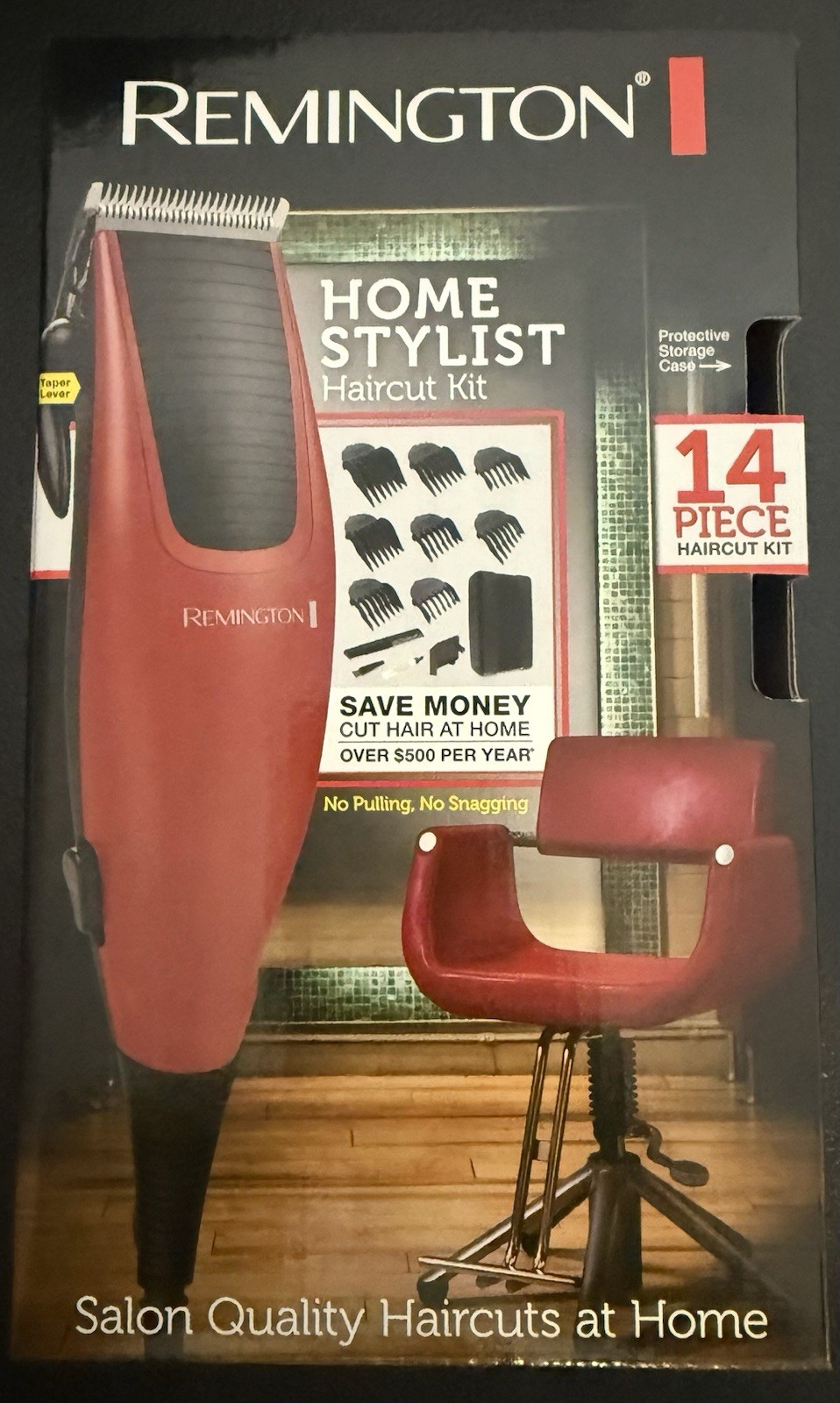 Remington Home Stylist Haircut Kit 14 Piece Ultimate Styling Beard Grooming NIB