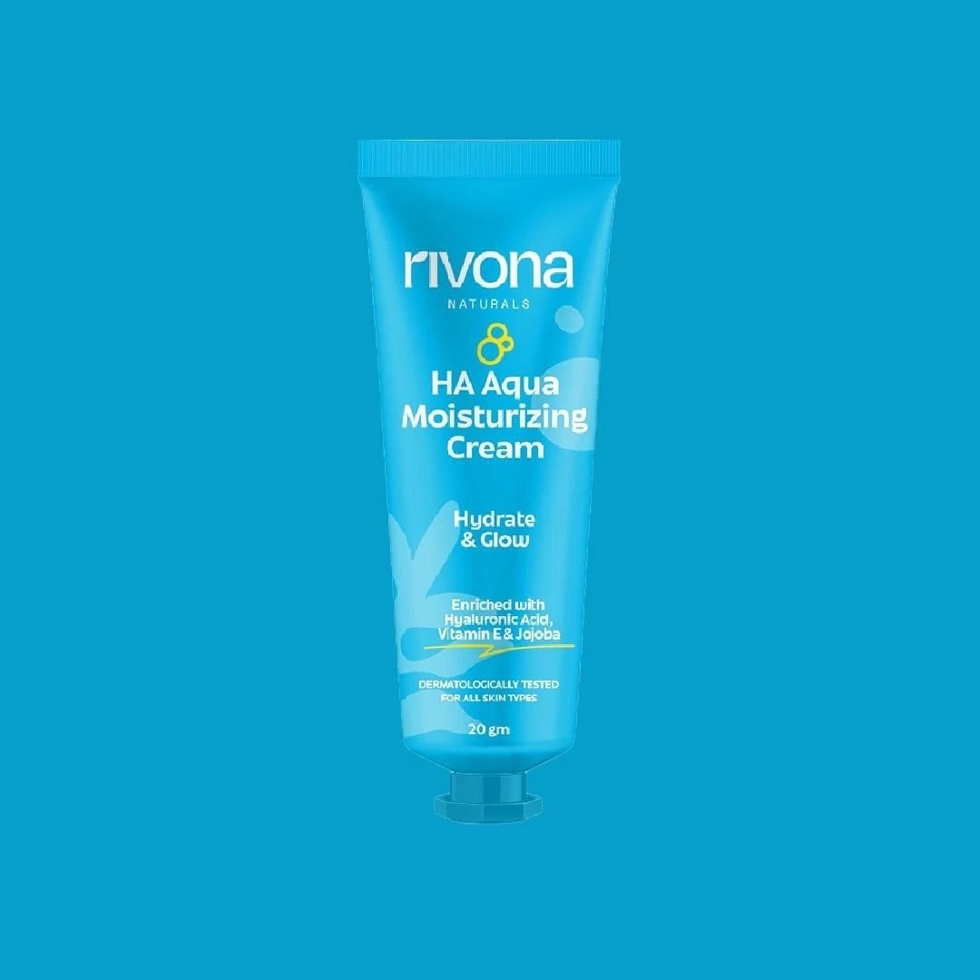 Rivona Naturals HA Aqua Moisturizing Face Cream For Dryness ,20gm