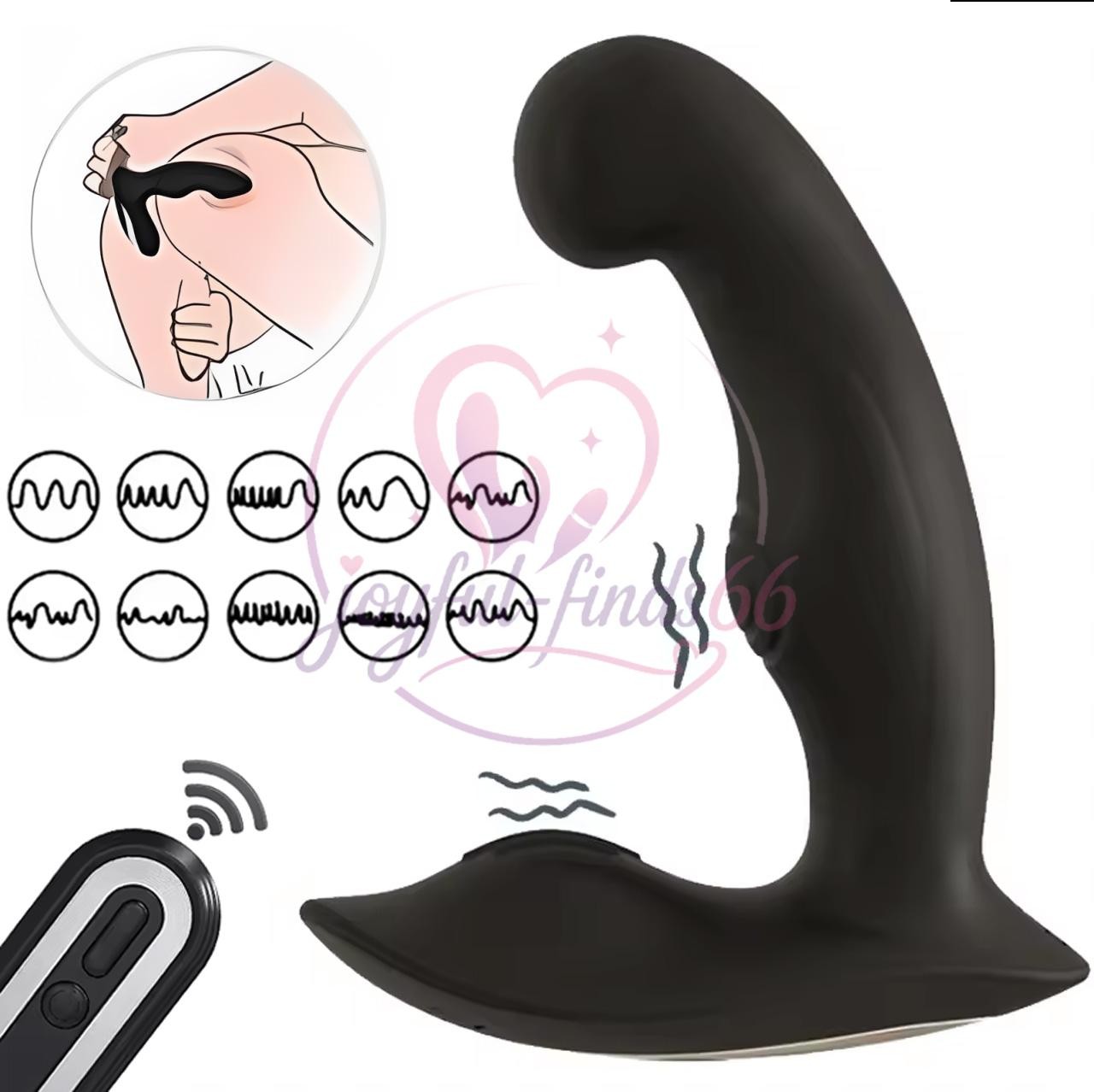 Male-Prostate-Massager-Stimulator-Vibrate-Anal-Butt-Plug-Vibrator-Sex-Toys-Men