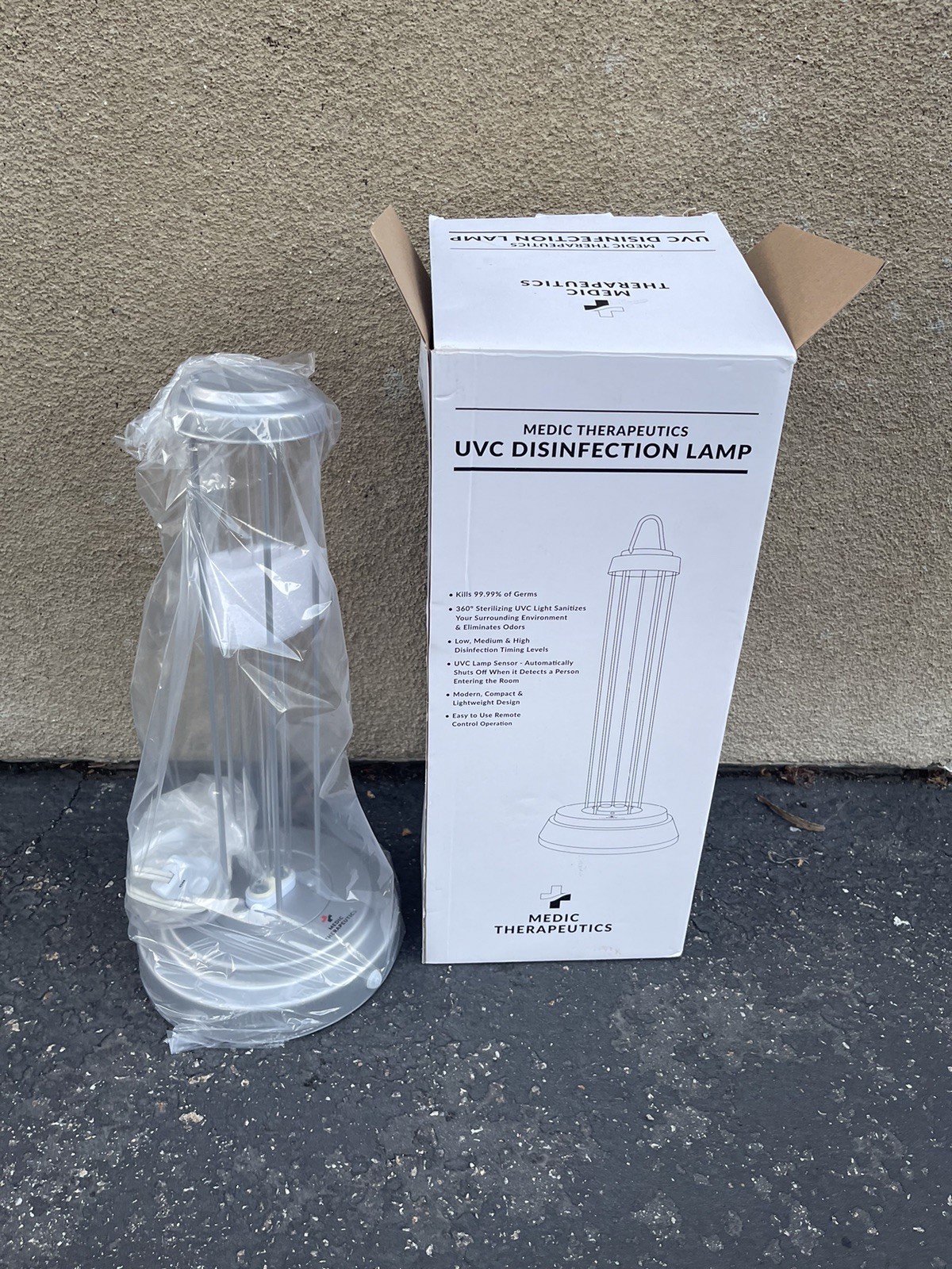 Medics Therapeutics UVC Disinfection Lamp Sterilization