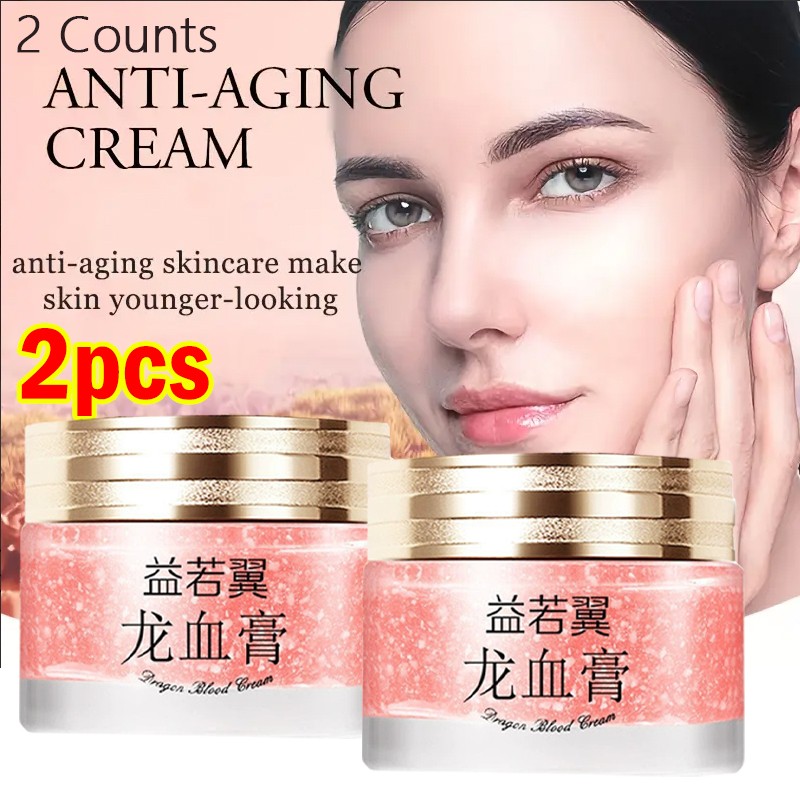 2PCS Dragons Blood Cream with Retinol and Placenta Rejuvenating Moisturizer US
