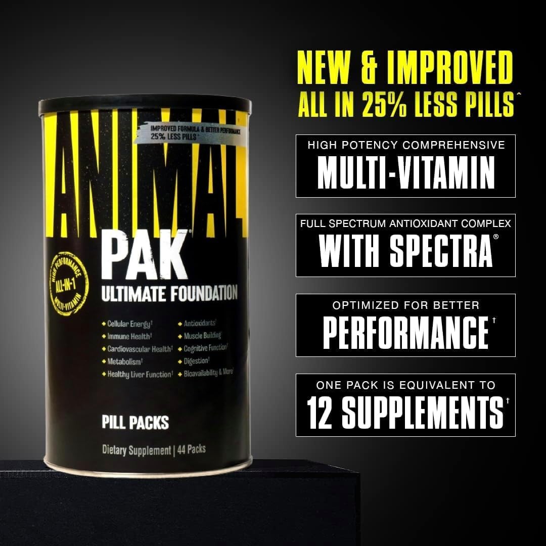 Convenient Dietary Supples for Men & Women Daily All-in-One 44 Count